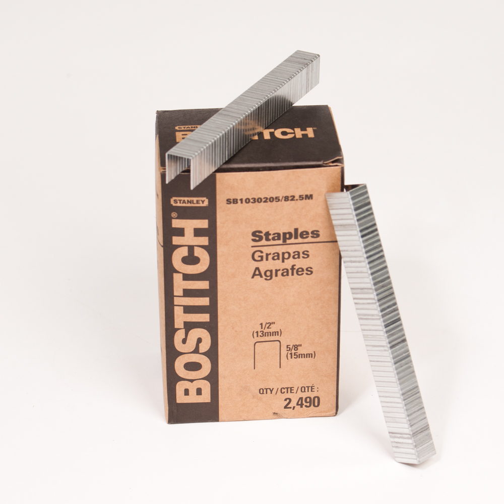 SB1030205/8-2.5M SB1030205/82.5M  SB1030205--82.5M  - 2,496-Pack 5/8" Leg 1/2" Crown Pliers Staple SB1030205/82.5M, SB1030205/8-2.5M
